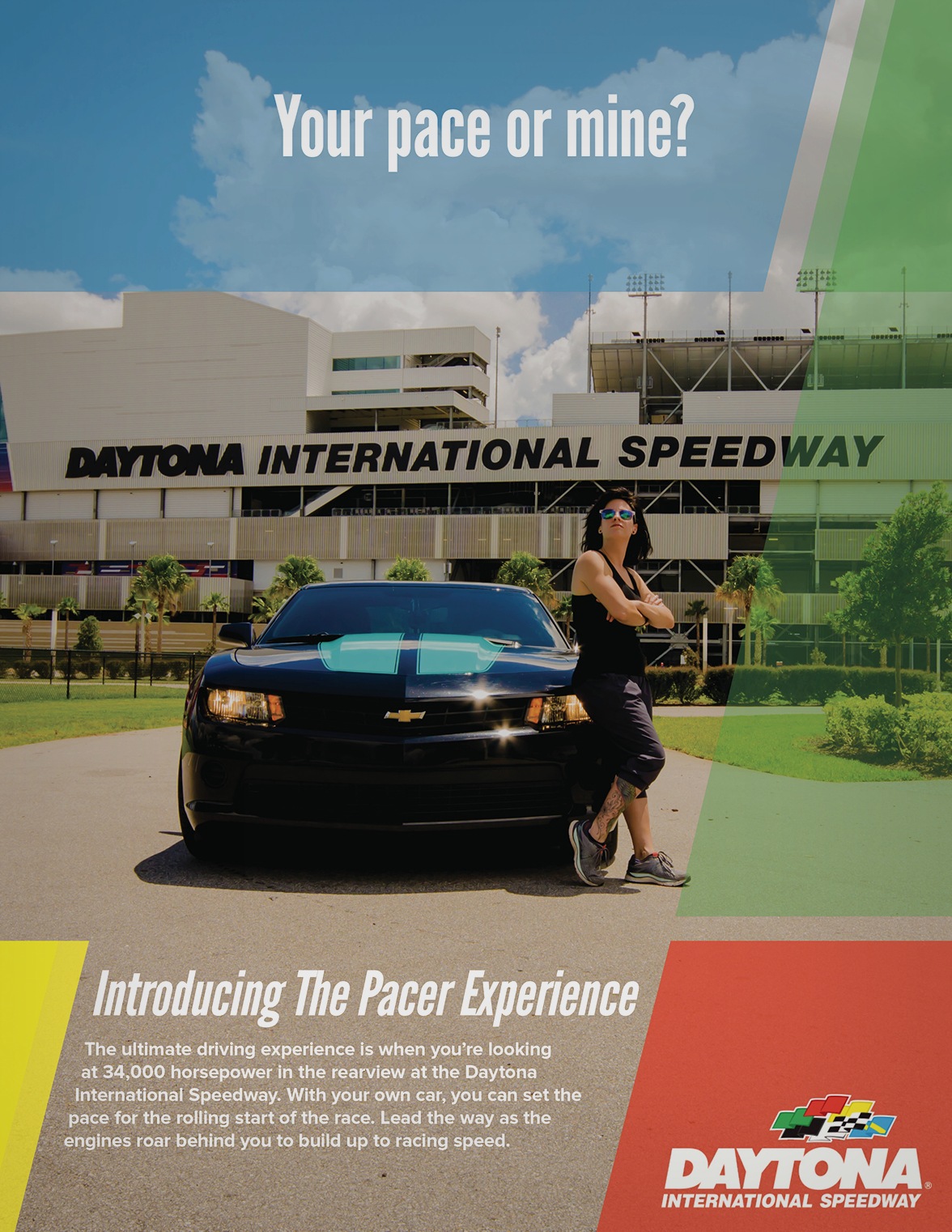 Daytona International Speedway: Pacer Experience ad