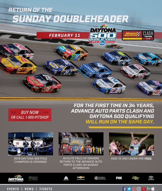 Return of the Sunday Doubleheader — full event flyer