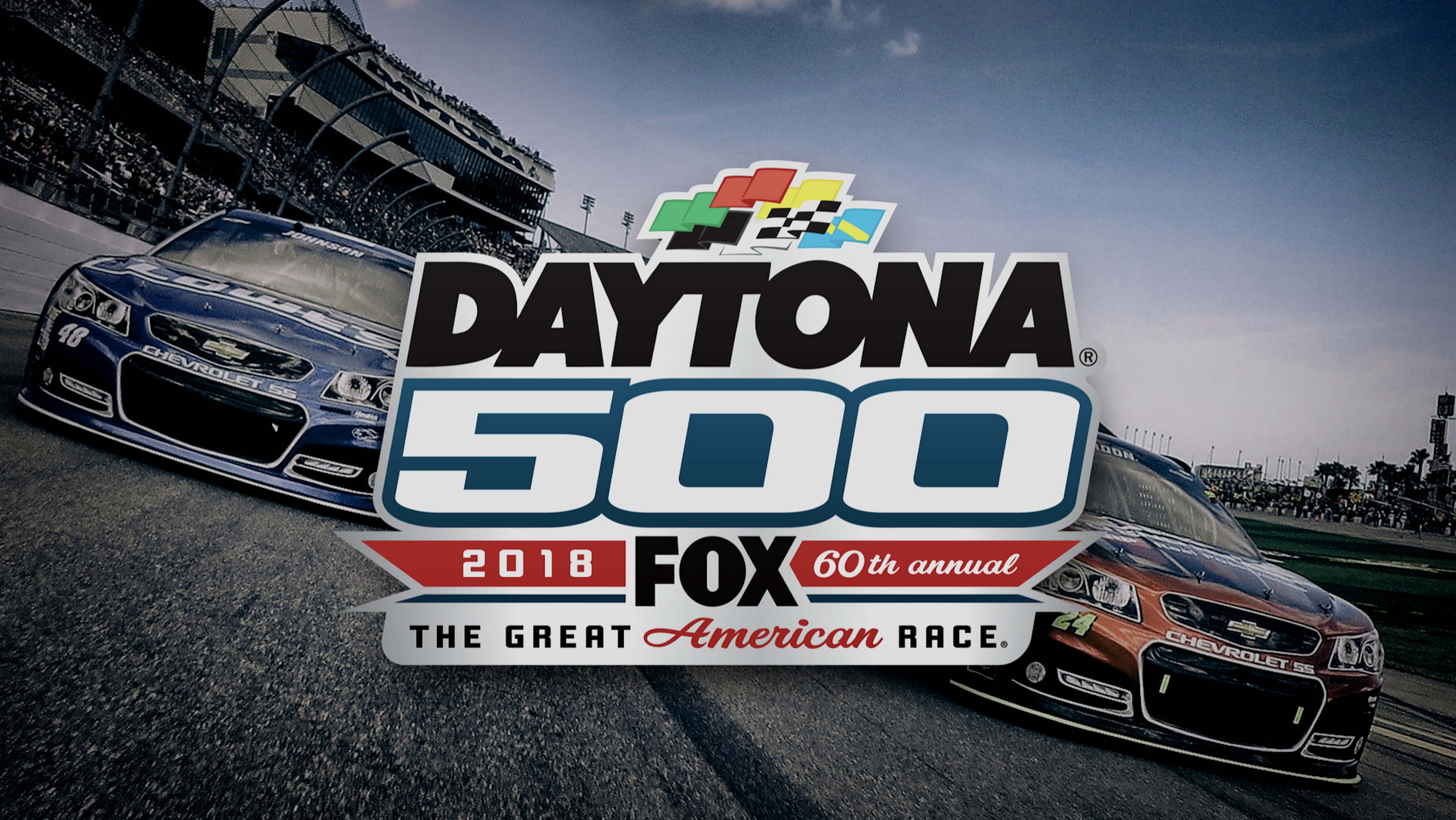 60th Daytona 500 — The Great American Race, 2018 FOX broadcast graphic